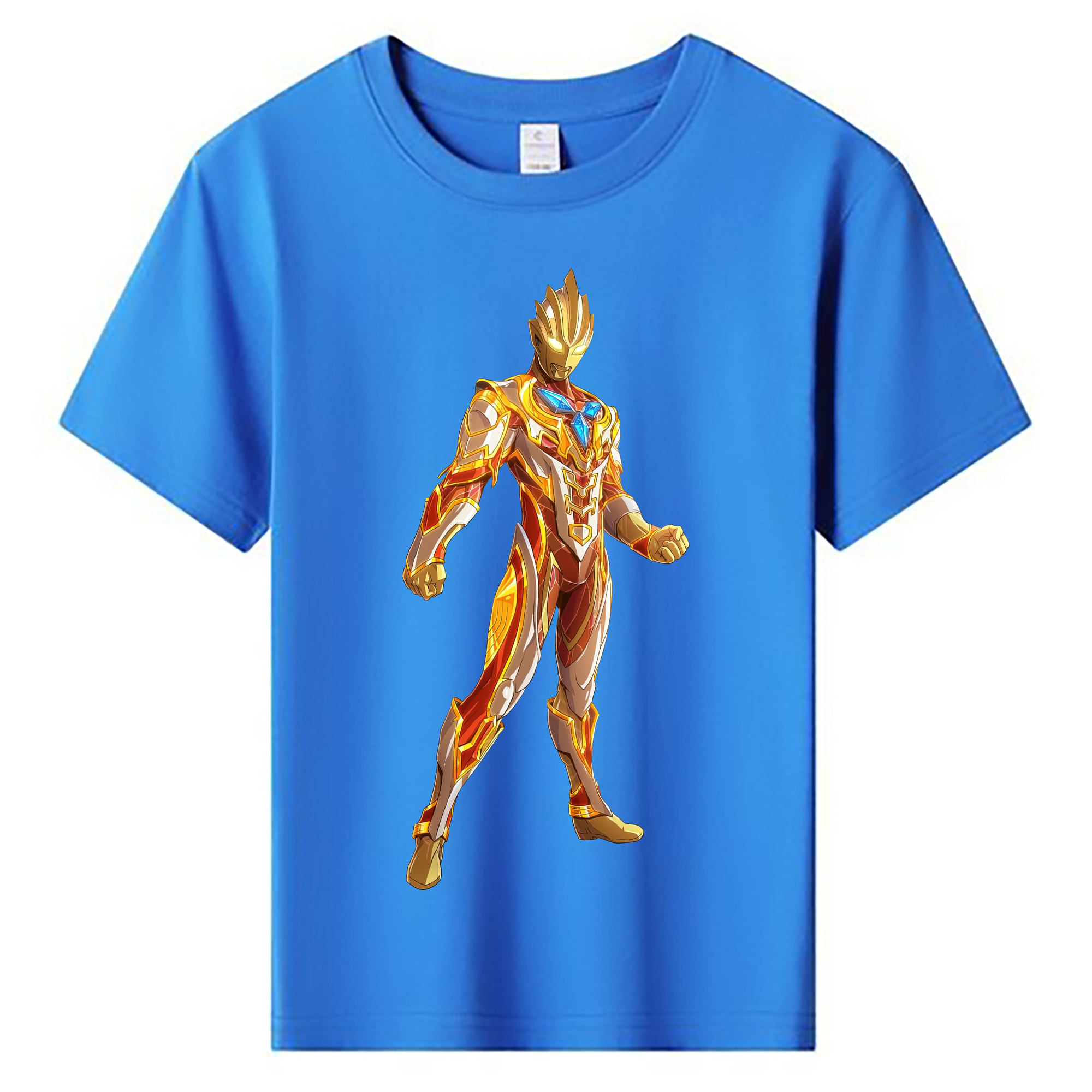 （画像用） ウルトラマン Ultraman 綿100％キッズTシャツ（フロントプリント）